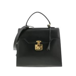 Gucci Lady Lock 2way Bag Black